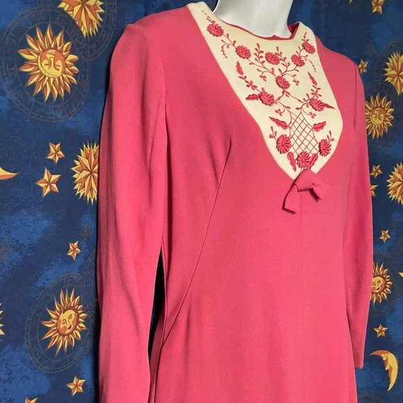 70s vintage Johnnye Jr dress - Picture 5 of 6